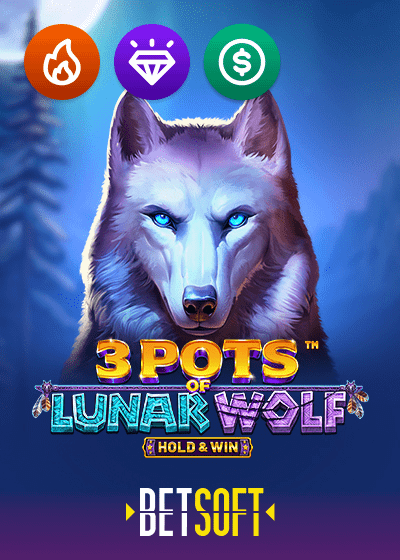 3 Pots of Lunar Wolf  Hold And Win