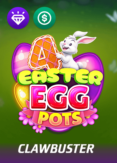 4 Easter Egg Pots Hold And Win